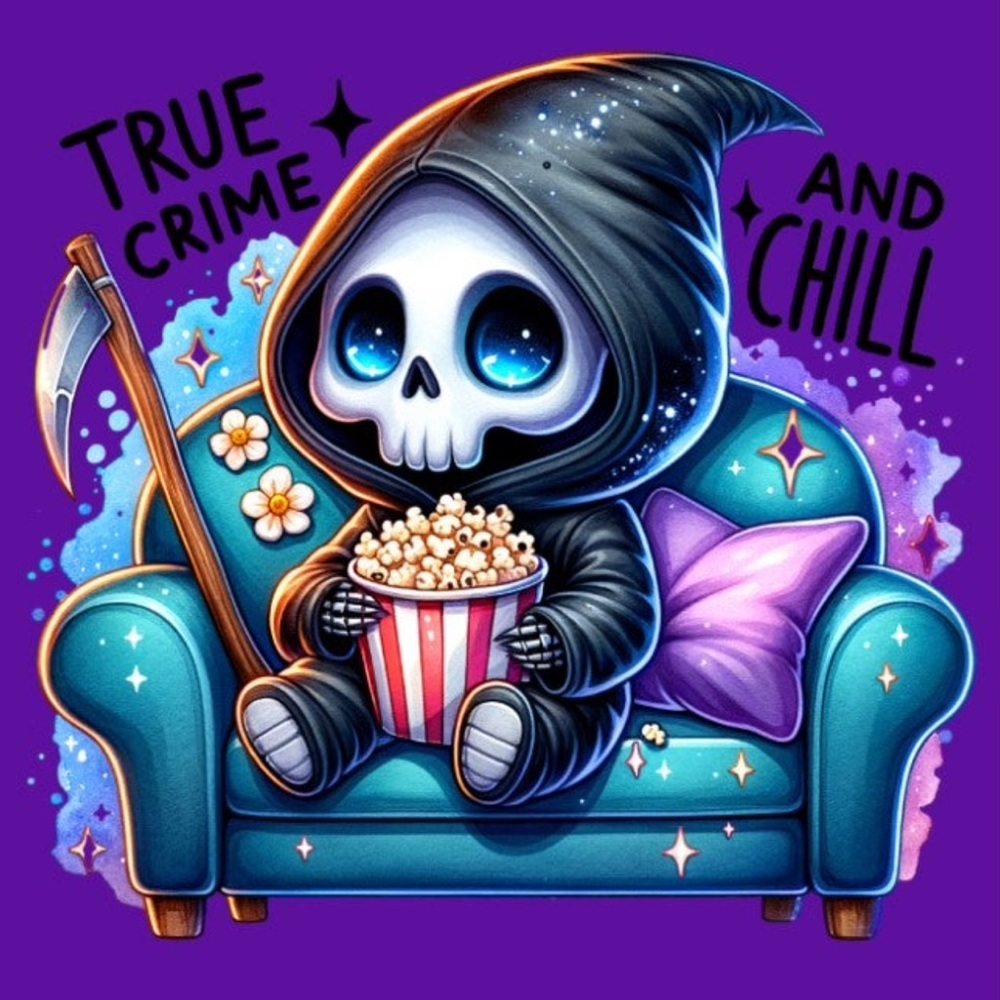 True Crime and Chill Plush Fleece Blanket 5 FT X 6.5 FT